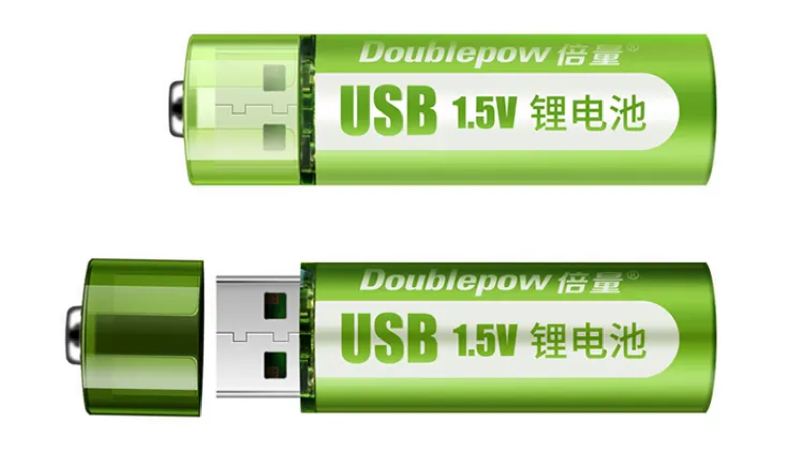 Fast Charging USB AA Lithium Ion Battery